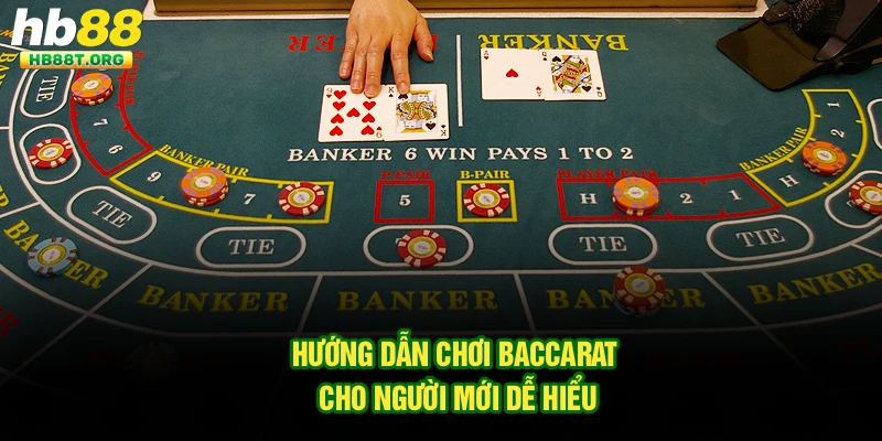 Hướng dẫn chơi Baccarat cho người mới dễ hiểu