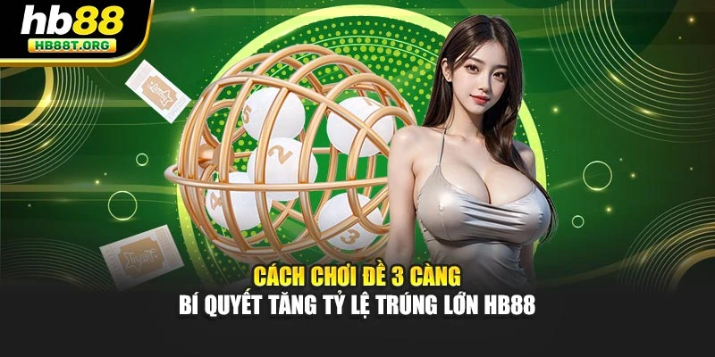 Cách Chơi Đề 3 Càng – Bí Quyết Tăng Tỷ Lệ Trúng Lớn Hb88